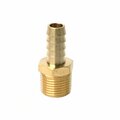 Thrifco Plumbing 3/8 Inch Hose Barb x 3/8 Inch MIP Adapter 4400780